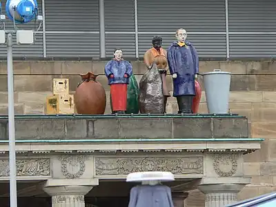 Fremde (Étrangers), documenta 9 à Cassel.