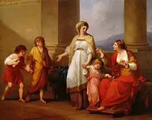 Angelica Kauffmann, Cornelia, mère Gracchi, 1785