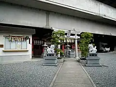 Le sanctuaire Kayashima.