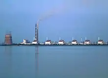 Centrale nucléaire de Zaporijia en 2009.