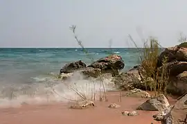 Rive du lac à Kigoma.