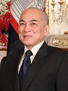 Norodom Sihamoni monarque 2004-présent