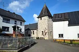 L'église protestante.