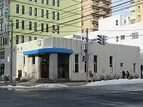 Vue extérieure de la station