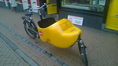 Biporteur néerlandais en modèle de sabot