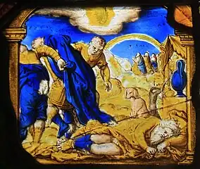 Vitrail de l'abbaye de Wettingen, Suisse.