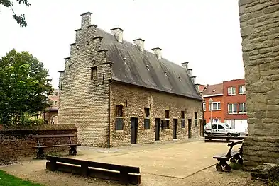 La façade orientale.