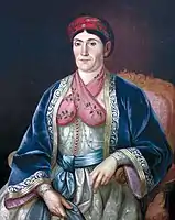 Portrait de la princesse Ljubica.