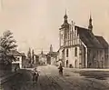 L'église sur une litographie d'Adam Lerue (vers 1858)