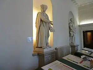 Statue à la Chambre des représentants à Bruxelles
