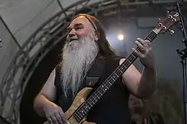 Jarkko Aaltonen au festival de Saarihelvetti en 2019