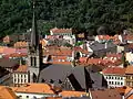 Église Saint-Procope depuis la tour de Žižkov.