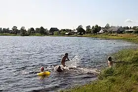 Le lac Kotkozero (Kotkatjärvi).