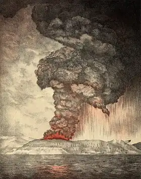 Image illustrative de l’article Éruption du Krakatoa en 1883