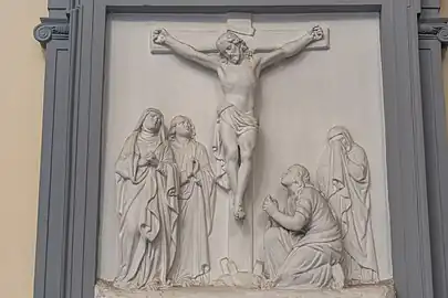 Chemin de croix de la Cathédrale Saint-Jacques-sur-Coudenberg à Bruxelles.