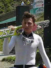 Krzysztof Biegun à Wisła en 2014.