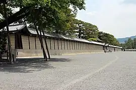 Enceinte intérieure du jardin impérial