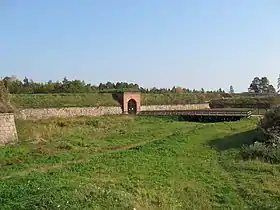 La forteresse de Kymi au nord de l'île Hovinsaari.