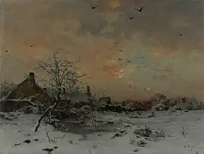 Un Coin de Cernay en janvier, Paris, musée d'Orsay.