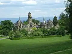 Le château du Löwenburg (de).
