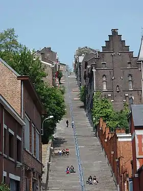Liège : Montagne de Bueren