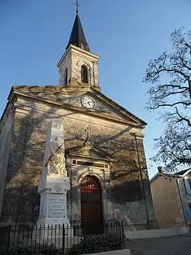 L'église Saint-Martin.