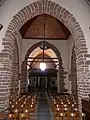 Intérieur du clocher fortifié de l'église Saint-Jouin.