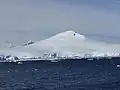 L'île Wiencke vue du chenal Neumayer