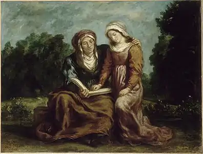 L'Éducation de la Vierge (1842).