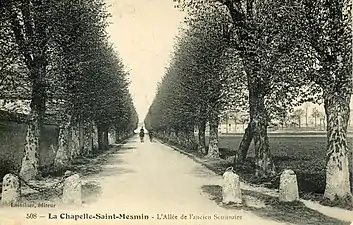 L'allée des tilleuls au début du XXe