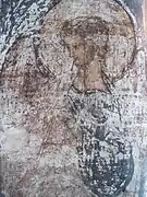 L'ange à la trompette du Jugement dernier (Roublev A.)(arc sud - nef centrale)