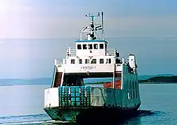 L'Héritage I  est le traversier entre Trois-Pistoles et Les Escoumins.