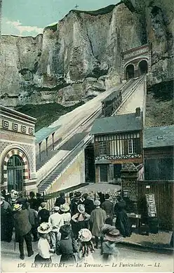 L'ancien funiculaire.