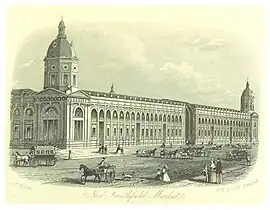 1872 : nouveau Smithfield Market