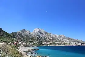 Le djebel Moussa depuis Benzú