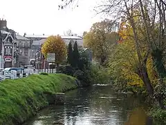 La Bresle au centre-ville.