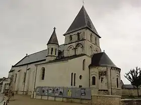 Église Saint-Avant, chevet.