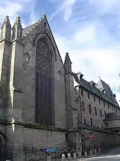 La chapelle et l'aile est.