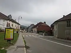 La rue principale en 2010
