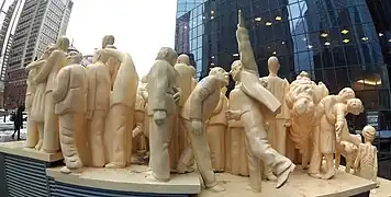 Autre vue du côté sud de l'œuvre