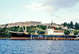 Le Métallurgiste Kourako en 1983 au port de la Havane.