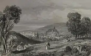 Gravure extraite de La Normandie par M. Jules Janin, XIXe siècle.