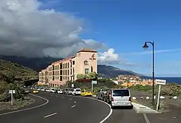 Entrée de Los Cancajos, côté sud