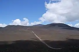 Route forestière 5 traversant la plaine des Sables.
