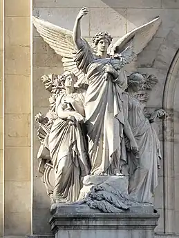 L'Harmonie de François Jouffroy (avec ses palmes).
