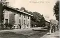 La gare au début du XXième siècle, côté voies.