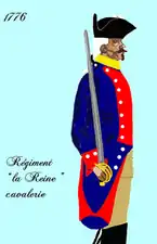 Régiment de La Reine cavalerie de 1776 à 1779