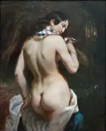 La Baigneuse par Théodore Chassériau (1842)