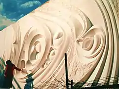 La lutte des élements, Le Chesnay