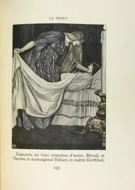 Le Roman de Tristan et Iseult illustré par Robert Engels (1900).